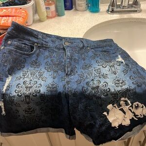Never Worn Haunted Mansion Shorts— Disney Parks